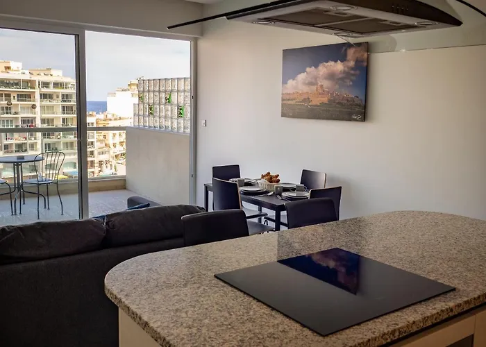 Apartamento 6th Floor Spinola Seaview In St Julians San Julián